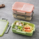Microwave Lunch Box Leak-Proof Independent Lattice Bento Lunch Box