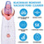 Blackhead remover vacuum pore cleaner