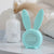 Cute Bunny Ear LED Digital Alarm Clock