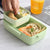 Microwave Lunch Box Leak-Proof Independent Lattice Bento Lunch Box