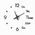 Modern Design DIY Large Wall Clock 3d Stickers