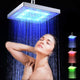 LED Rainfall Shower